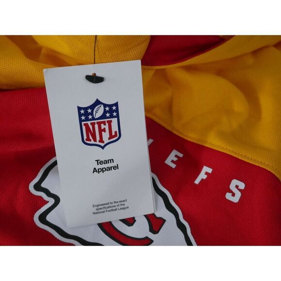 Nike Kansas City Chiefs Men's Red LIGHTWEIGHT Long Sleeve Lightweight Hoodie S - Picture 7 of 8